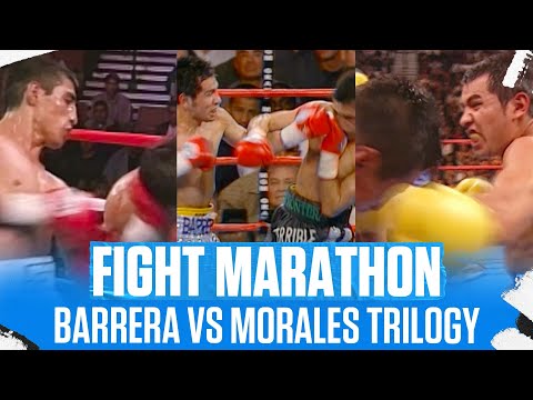 Every Fight From The Barrera vs Morales Trilogy | FIGHT MARATHON | EPIC BOXING RIVALRY