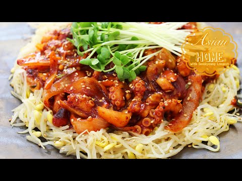 Nakji Bokkeum Recipe : Korean Spicy Stir-fry Octopus - UCIvA9ZGeoR6CH2e0DZtvxzw