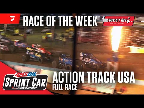 FULL RACE: USAC Eastern Storm Finale at Action Track USA | Sweet Mfg Race Of The Week - dirt track racing video image