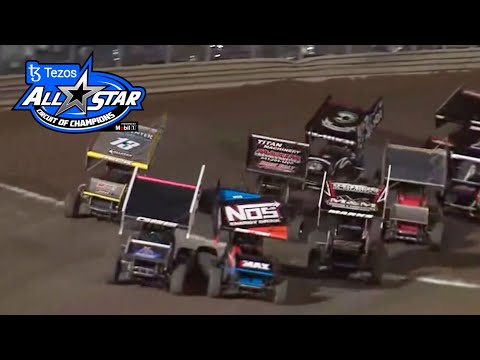 Highlights: Tezos All Star Circuit of Champions @ Waynesfield Raceway Park 6.16.2022 - dirt track racing video image