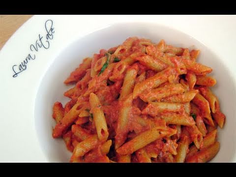 Penne Vodka Recipe - by Laura Vitale - Laura in the Kitchen Ep 101 - UCNbngWUqL2eqRw12yAwcICg