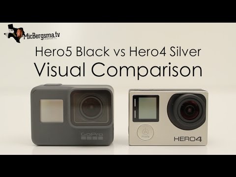 Hero5 Black VS Hero4 Silver - Visual Comparison - GoPro Tip #558 - UCTs-d2DgyuJVRICivxe2Ktg