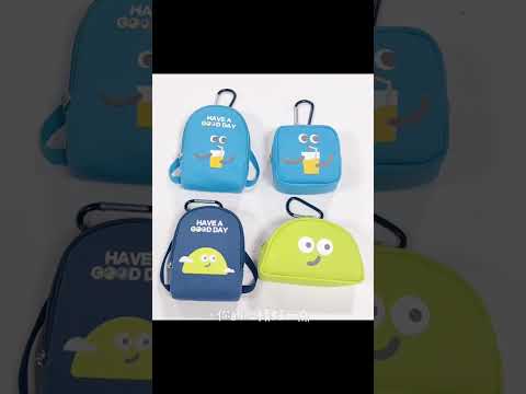 New canvas coin purse. 3D printing. Professional customization.#bag #schoolbag #backbag