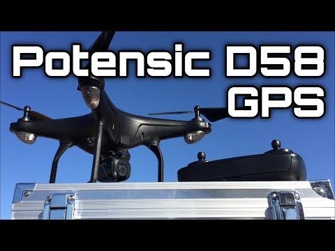 Potensic D58, FPV Drone with 1080P Camera, 5G WiFi HD Live Video, GPS Auto Return, RC Quadcopter RTF - UC9l2p3EeqAQxO0e-NaZPCpA