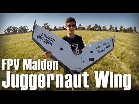 Juggernaut FPV Wing FPV Maiden & Testing - UC_x5XG1OV2P6uZZ5FSM9Ttw