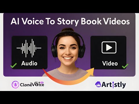 Turn Your AI Voice Into a Personalized Story Book Video