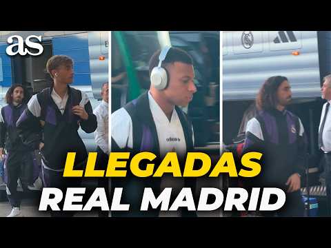 ASÍ LLEGÓ el REAL MADRID a ELCHE: BELLINGHAM, CUCURELLA, MOURINHO...
