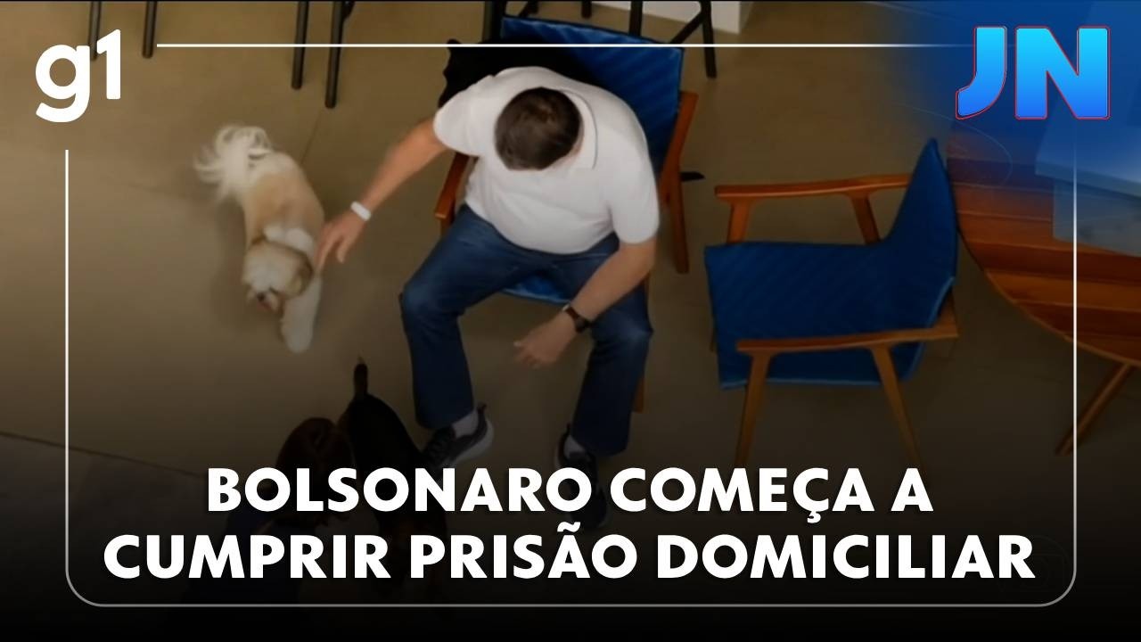 JN Jair Bolsonaro começa a cumprir prisão domiciliar provisória após receber alta