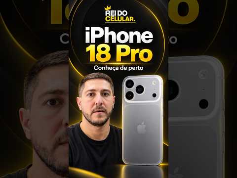 Conheça o iPhone 18 Pro | Rei do Celular #Shorts