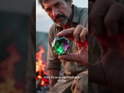 Pedra capaz de mudar de cor poster