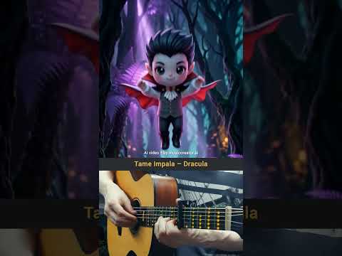 🦇 Dracula on acoustic guitar #tameimpala #dracula