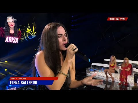 Elena Ballerini - Arisa canta " La notte " - Tale e Quale Show 21/10/2022