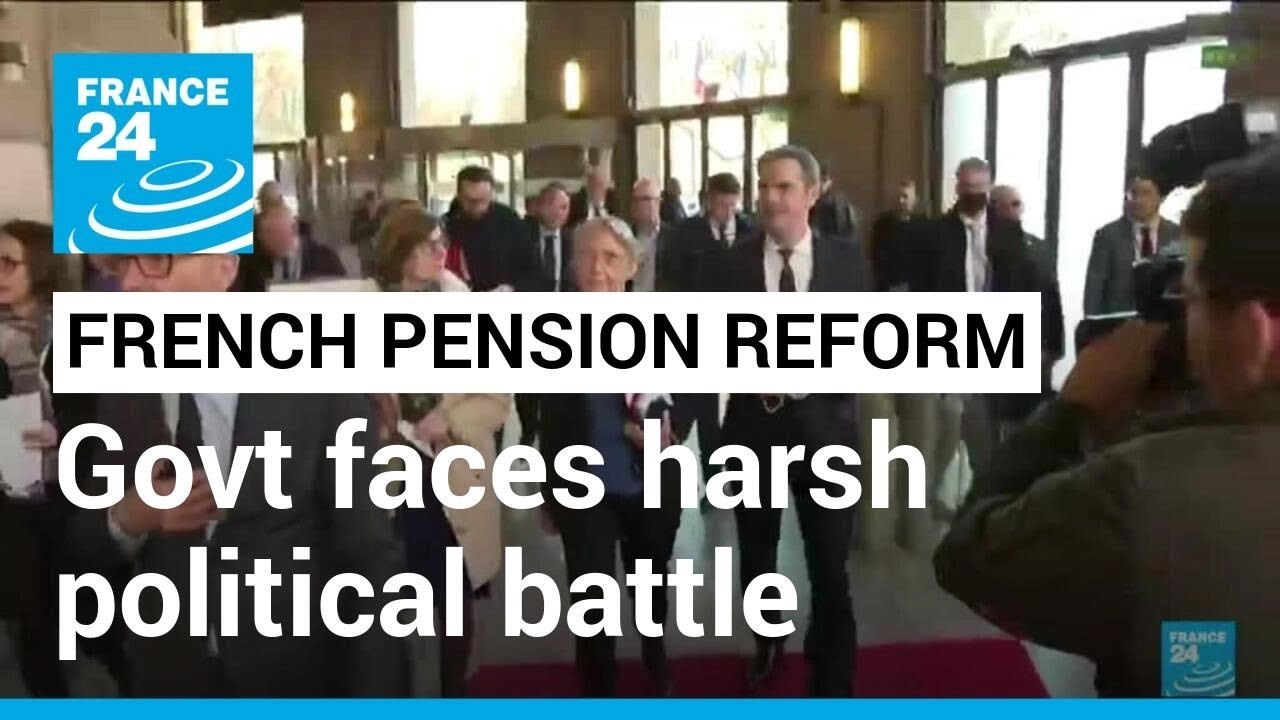 French pension reform: Macron faces crunch week as parliament debates bill • FRANCE 24 English