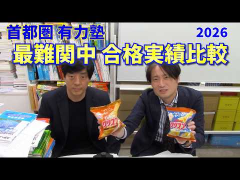 首都圏有力塾最難関中合格実績比較【中学受験】