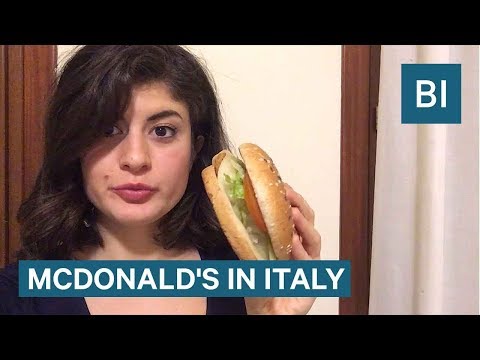 All The Food You Can Only Find At A McDonald's In Italy - UCcyq283he07B7_KUX07mmtA