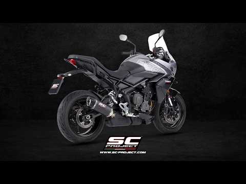 SC-Project SC1-X exhaust for Triumph Tiger Sport 800 - Street Legal