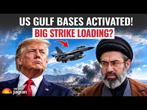 US Fighter Jets Take Off From Gulf Bases! F-16s Roaring Over Gulf, Big Attack On Iran? | TDJ News