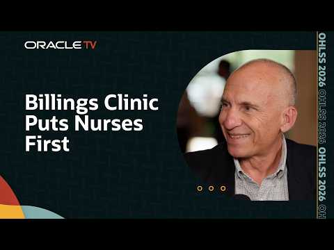 Billings Clinic Supports Nurses with AI Agents: Oracle TV at Oracle Health and Life Sciences Summit