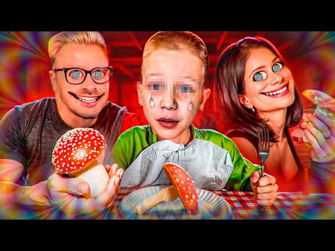 ШИЗО-РОДИТЕЛИ КОРМЯТ СЫНА МУХ0МОР@МИ - ShevelevVlog