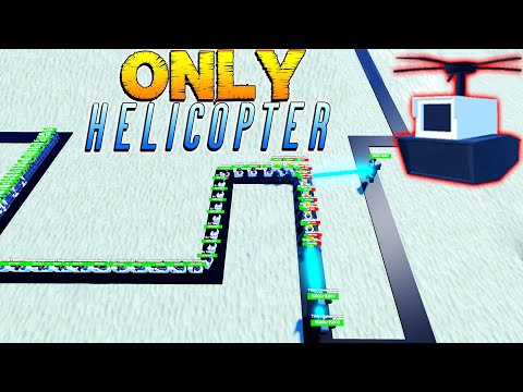 Only HELICOPTER Cameraman SOLO HARD MODE - Toilet Tower Defense Roblox