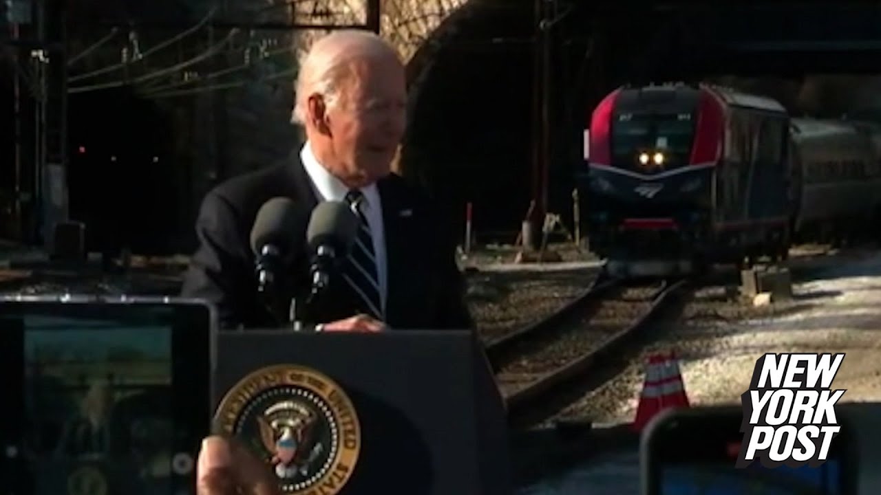 Joe Biden claims he had Amtrak train key, rode home 15% of time with engineers | New York Post