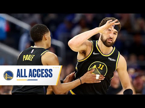 All-Access | Warriors First Playoff Game at Chase Center video clip