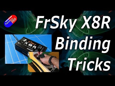 RC Quick Tip: Different Binding Options for the FrSky X8R Receiver - UCp1vASX-fg959vRc1xowqpw