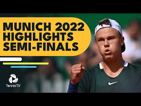 Kecmanovic Plays van de Zandschulp; Rune vs Otte | Munich 2022 Semi-Final Highlights