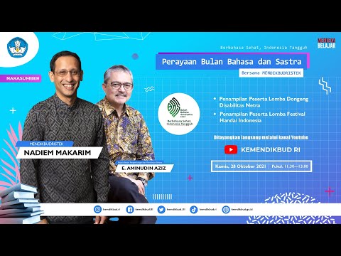 Perayaan Bulan Bahasa dan Sastra 2021