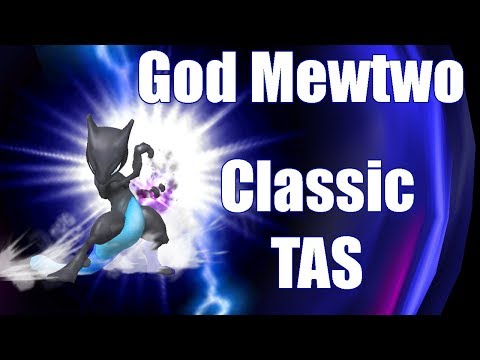 God Mewtwo: Classic Mode (Melee Character Mod TAS)