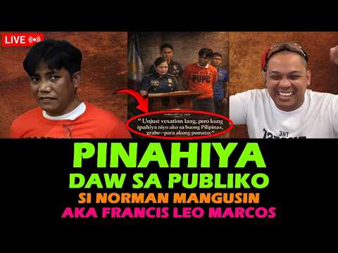 Norman Mangusin Kulong Dahil sa Kaso ni Makagago at NAPOLCOM! Francis Leo Marcos