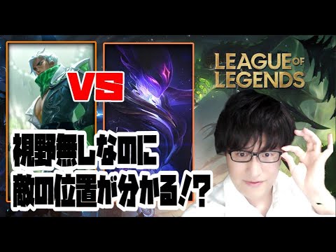 視野無しで敵の位置が分かる！？【LOL】