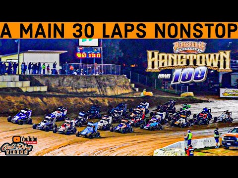 Hangtown 100 Night 1 A Main 30 Laps Nonstop Placerville Speedway - dirt track racing video image