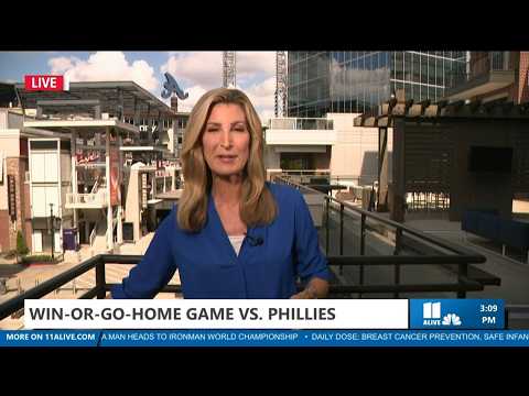 Braves face <strong>Phillies</strong> in win-or-go-home Game 3