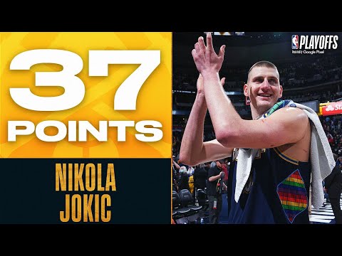 Nikola Jokic Drops 37 PTS & 6 AST In Nuggets Game 4 Win! video clip