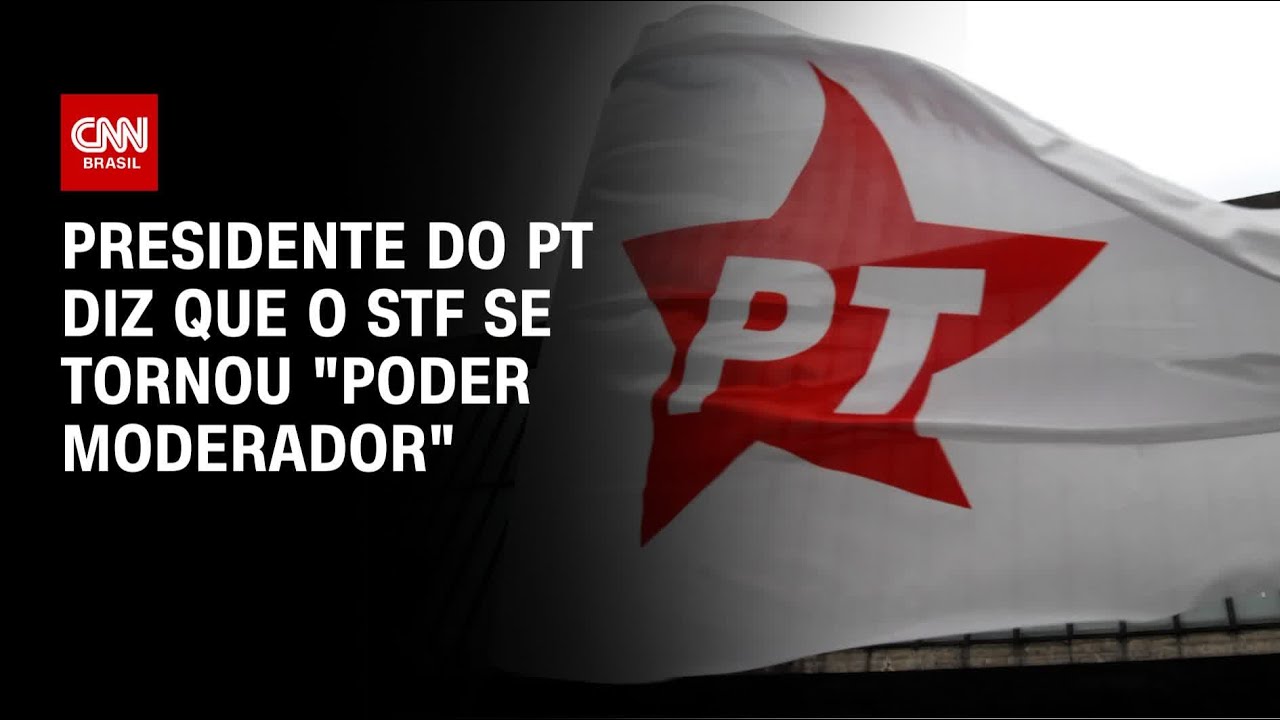 Presidente do PT STF se tornou poder moderador afirma Edinho Silva | CNN ARENA