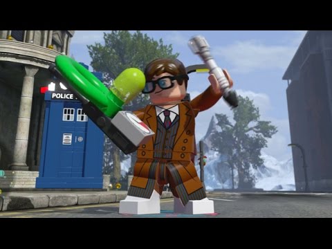 LEGO Dimensions - All 13 Doctor's Idle Animations (Doctor Who Level Pack) - UCg_j7kndWLFZEg4yCqUWPCA