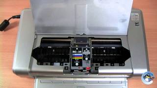 to Ink Cartridges in a Canon Pixma IP100 - YouTube