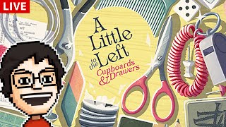 久々に整理整頓するパズルゲームで遊ぶ！｜A Little to the Left: Cupboards & Drawers