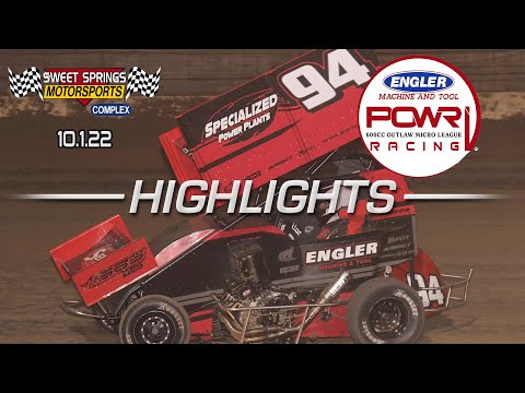 10.1.22 POWRi Outlaw Micro Sprint League Highlights from SSMC - dirt track racing video image