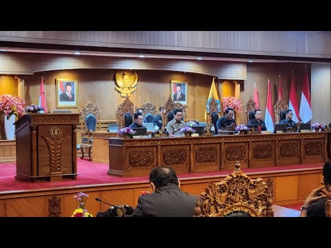 Video thumbnail Rapat Paripurna DPRD Badung  Panum Fraksi DPRD Badung thd RPJMD 2025-2029 dan PPAS