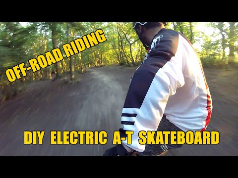 Off-Road Riding - DIY Electric Skateboard