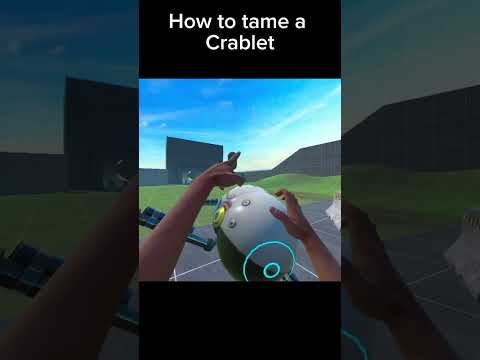 How to tame a Crablet in bonelab #bonelab #tutorial #crablet