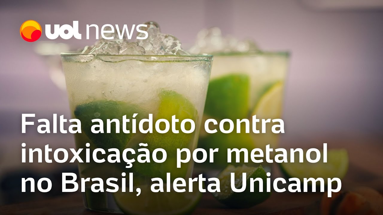 Metanol Brasil não tem antídotos suficientes para tratar casos de intoxicação diz Unicamp
