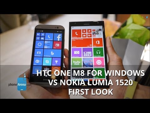 HTC One M8 for Windows vs Nokia Lumia 1520 first look - UCwPRdjbrlqTjWOl7ig9JLHg