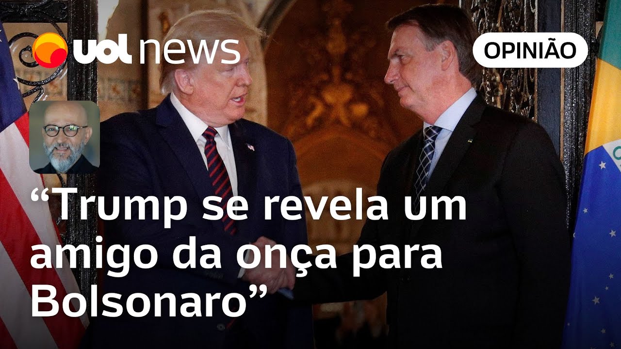 Trump quer taxar soberania do Brasil e presenteia Lula enquanto dá tiro no pé de Bolsonaro | Josias