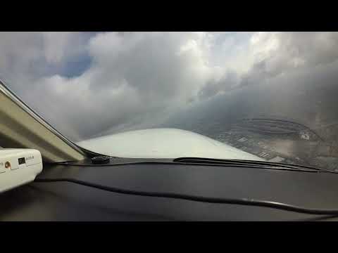 Exciting IFR Approach in the Clouds to John Wayne in a 414A RAM VII