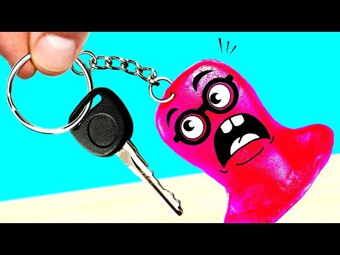 SECRET KEYCHAIN with Slick Slime Sam - UCw5VDXH8up3pKUppIvcstNQ