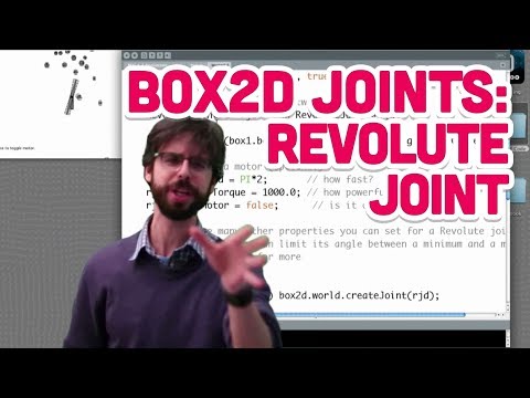 5.9: Box2D Joints: Revolute Joint - The Nature of Code - UCvjgXvBlbQiydffZU7m1_aw