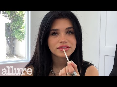 Nessa Barrett's 10 Minute Makeup Routine for Fake Freckles | Allure